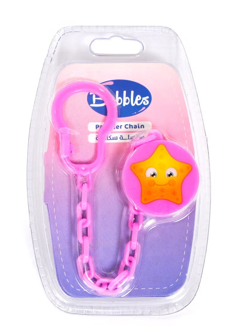 Bubbles Pacifier Chain - Multi Color